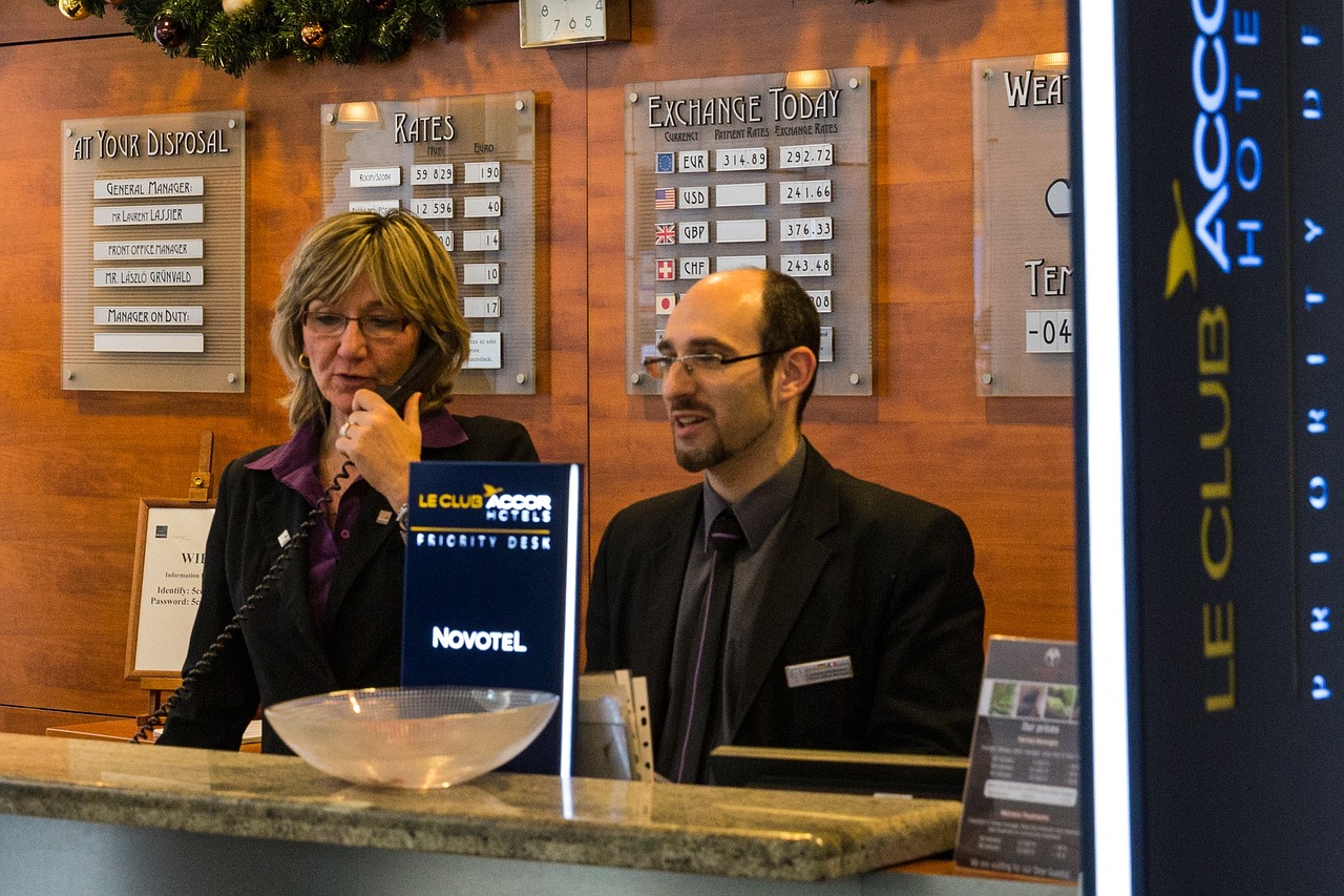 Guests browsing or booking accommodations online